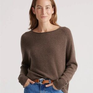 Mongolian Cashmere Boatneck Sweater